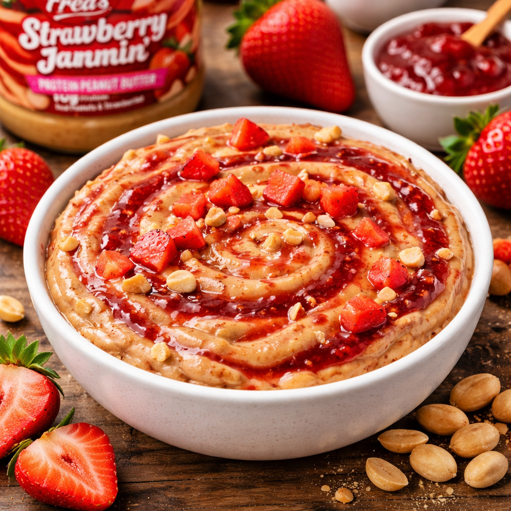 Strawberry Jammin’ Protein
