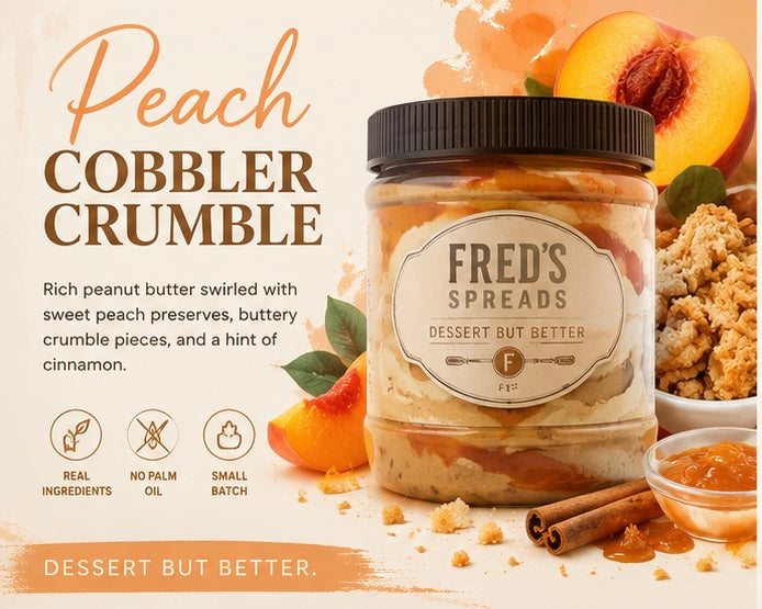 Peach Cobbler Crumble