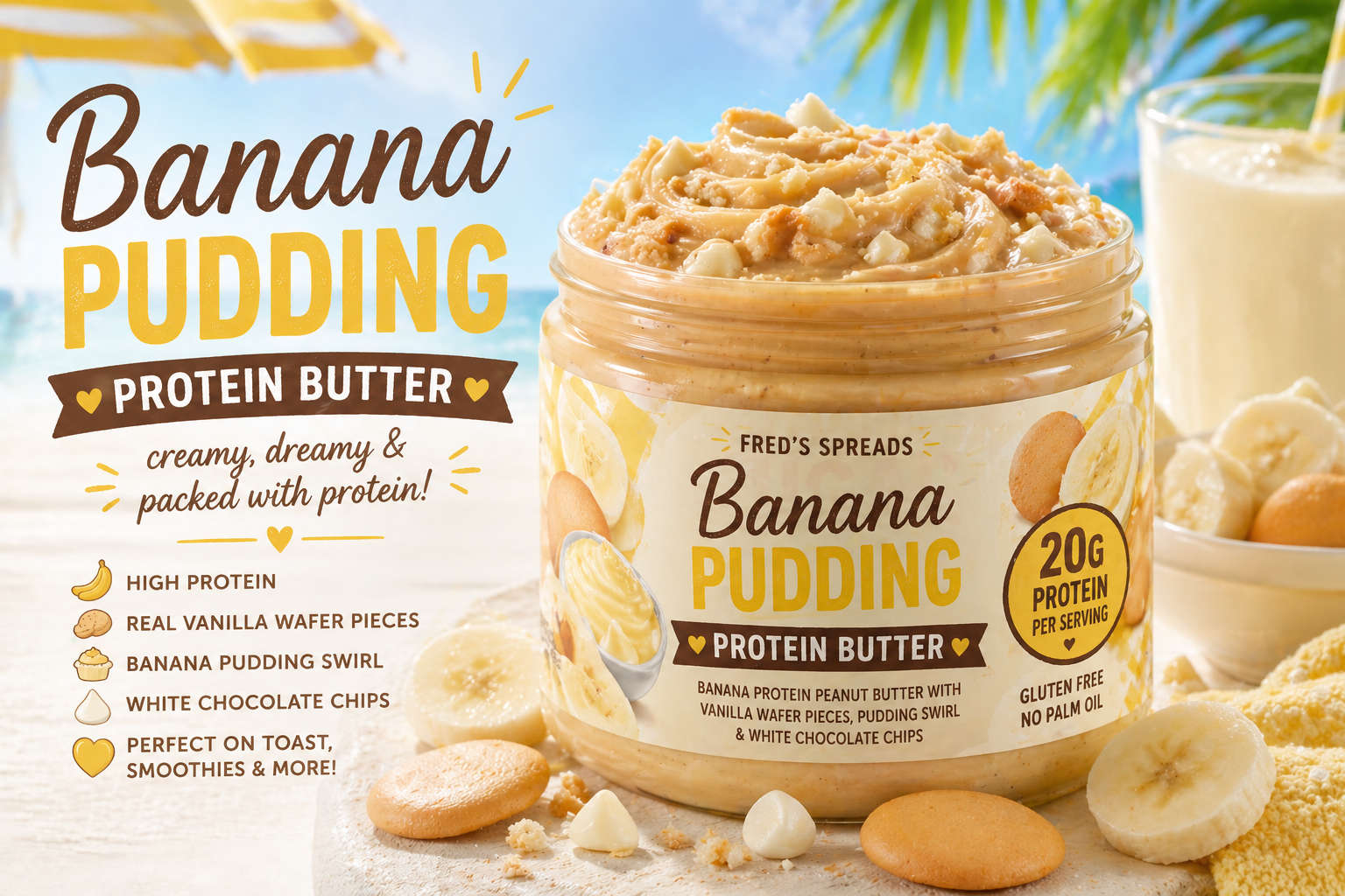 Banana Pudding Packed with Protein